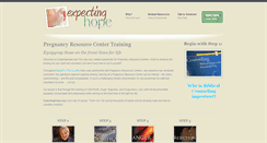 Desktop Screenshot of expectinghope.org