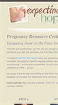 Mobile Screenshot of expectinghope.org